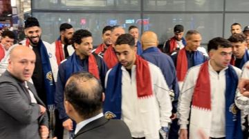 بعثة بيراميدز تصل قطر استعدادا لبطولة كأس الإنتركونتيننتال بعثة بيراميدز تصل قطر استعدادا لبطولة كأس الإنتركونتيننتال