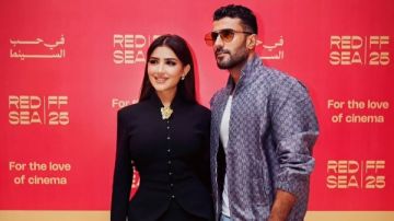 ظهور لافت لمي عمر ومحمد سامي بمهرجان البحر الأحمر السينمائي ظهور لافت لمي عمر ومحمد سامي بمهرجان البحر الأحمر السينمائي