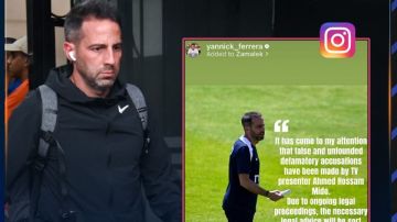 فيريرا يعلن مقاضاة أحمد حسام ميدو لهذا السبب