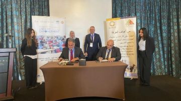 لتطوير القطاع.. مذكرة تفاهم بين غرفة صناعة الملابس الجاهزة والوكالة الألمانية للتعاون لتطوير القطاع.. مذكرة تفاهم بين غرفة صناعة الملابس الجاهزة والوكالة الألمانية للتعاون