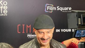 محمد فراج وسيد رجب في العرض الخاص لفيلم الست محمد فراج وسيد رجب في العرض الخاص لفيلم الست