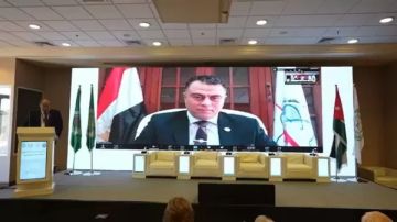 رئيس المحطات النووية يشارك في فعاليات المنتدى العربي السابع حول آفاق توليد الكهرباء وتحلية مياه البحر