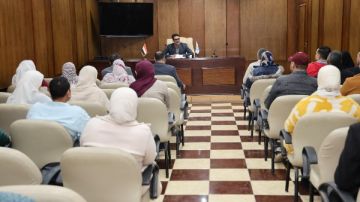 رئيس شركة مياه الشرب بالقليوبية يناقش خطة العمل وتحسين الخدمات