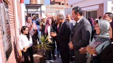 افتتاح مشروعات الصرف الصحي بالسلخانة والعزازمة والجندي في دمياط