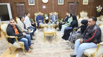 محافظ المنوفية: توفير فرص عمل لذوى الهمم.. وصرف مساعدات مالية عاجلة دعما لهم محافظ المنوفية: توفير فرص عمل لذوى الهمم.. وصرف مساعدات مالية عاجلة دعما لهم