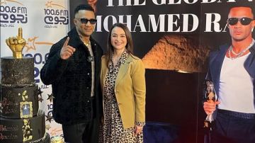 نجوم إف.إم تكرم محمد رمضان تقديرا لإسهاماته الفنية والغنائية نجوم إف.إم تكرم محمد رمضان تقديرا لإسهاماته الفنية والغنائية