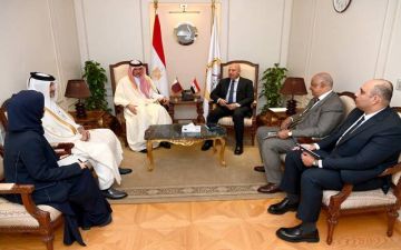 كامل الوزير يبحث مع وزير التجارة القطري تدشين مشروعات تكاملية مصرية قطرية كامل الوزير يبحث مع وزير التجارة القطري تدشين مشروعات تكاملية مصرية قطرية