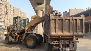 محافظة الجيزة: رفع 500 طن مخلفات بالمنيرة الغربية وحملة مكثفة بشوارع البوهي والقومية والمطار