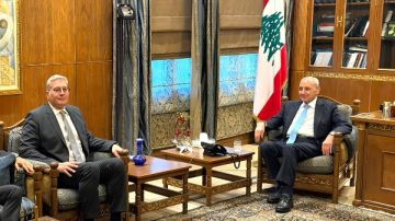 رئيس مجلس النواب اللبناني يستقبل المهندس كريم بدوي وزير البترول والثروة المعدنية