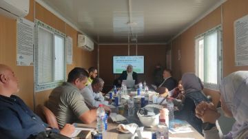 البيئة تنظم ورشة عمل فنية حول تبادل الخبرات في مجال السلامة والصحة المهنية البيئة تنظم ورشة عمل فنية حول تبادل الخبرات في مجال السلامة والصحة المهنية