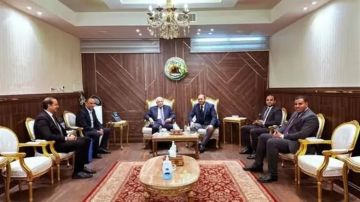 رئيس هيئة تنمية الصعيد يستقبل مستشار رئيس الجمهورية للتنمية المحلية رئيس هيئة تنمية الصعيد يستقبل مستشار رئيس الجمهورية للتنمية المحلية