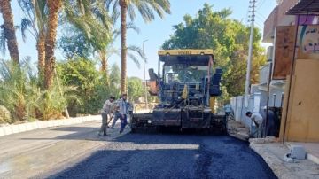 أسوان.. رفع كفاءة ورصف طريق الشطب المؤدى لمعبد كوم أمبو بطول 1500متر أسوان.. رفع كفاءة ورصف طريق الشطب المؤدى لمعبد كوم أمبو بطول 1500متر