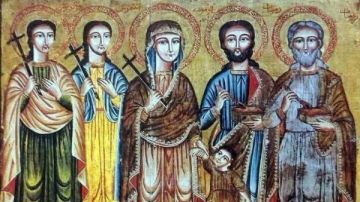 الكنيسة الأرثوذكسية تحيي تذكار استشهاد القديسين قزمان ودميان واخوتهما وامهما الكنيسة الأرثوذكسية تحيي تذكار استشهاد القديسين قزمان ودميان واخوتهما وامهما