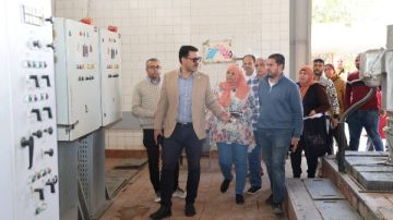 رئيس شركة مياه القليوبية يتفقد فرع شمال الخانكة ويشدد على جاهزية المحطات لفصل الشتاء رئيس شركة مياه القليوبية يتفقد فرع شمال الخانكة ويشدد على جاهزية المحطات لفصل الشتاء