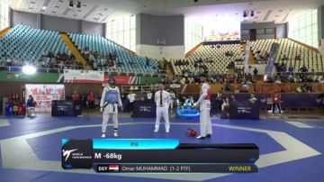 عمر فتحي يضمن ميدالية ثالثة لمصر في بطولة العالم للتايكوندو تحت 21 عاما