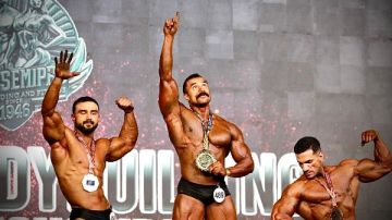 فريق كمال الأجسام للقوات المسلحة يحقق عددا من الميداليات المتنوعة خلال بطولة العالم بالسعودية فريق كمال الأجسام للقوات المسلحة يحقق عددا من الميداليات المتنوعة خلال بطولة العالم بالسعودية