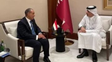 وزير الخارجية يبحث مع نظيره القطري تطورات الأوضاع في قطاع غزة