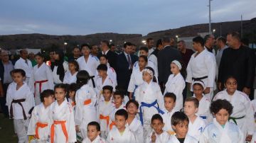 وزير الرياضة يتفقد نادي شرم الشيخ الرياضي ويفتتح ملاعب بادل تنس