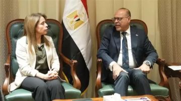 وزير العمل يستقبل خبيرة العمل الدولية لبحث الاستعدادات لإصدار الاستراتيجية الوطنية للسلامة وزير العمل يستقبل خبيرة العمل الدولية لبحث الاستعدادات لإصدار الاستراتيجية الوطنية للسلامة