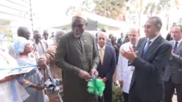 نائب الرئيس الجامبي يفتتح المركز الطبي المصري فى العاصمة بانجول نائب الرئيس الجامبي يفتتح المركز الطبي المصري فى العاصمة بانجول