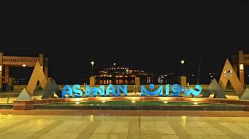 أسوان تتزين لاستقبال أعياد رأس السنة والميلاد والعيد القومى.. شاهد