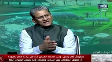 سفير الهند لدى القاهرة: 1.3 مليار مستخدم للإنترنت وشراكة متنامية مع مصر في التكنولوجيا سفير الهند لدى القاهرة: 1.3 مليار مستخدم للإنترنت وشراكة متنامية مع مصر في التكنولوجيا