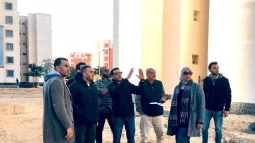 للإسراع في معدلات التنفيذ.. رئيس جهاز حدائق العاصمة يتفقد مشروع الإسكان الأخضر للإسراع في معدلات التنفيذ.. رئيس جهاز حدائق العاصمة يتفقد مشروع الإسكان الأخضر