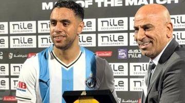 محمد الشيبي أفضل لاعب فى مباراة بيراميدز وكهرباء الإسماعيلية