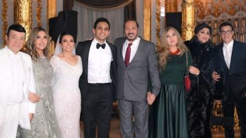 أركان فؤاد ونادية مصطفي يحتفلان بزفاف كريمتهما بحضور النجوم صور أركان فؤاد ونادية مصطفي يحتفلان بزفاف كريمتهما بحضور النجوم صور