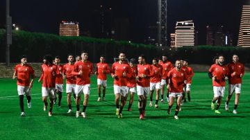 منتخب مصر المشارك في كأس العرب يختتم استعداداته لمواجهة الإمارات منتخب مصر المشارك في كأس العرب يختتم استعداداته لمواجهة الإمارات
