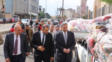 20 ألف لحاف وبطانية..تدشين مبادرةدعم الأسر الأولى بالرعاية في دمياط 20 ألف لحاف وبطانية..تدشين مبادرةدعم الأسر الأولى بالرعاية في دمياط