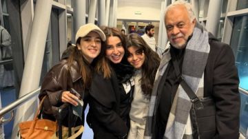 أنت سندي وقوتي.. روجينا تحتفل بعيد ميلاد أشرف زكي