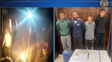 القبض على المتهمين بمحاولة إحراق مقهى باستخدام أسطوانة بوتاجاز في القليوبية