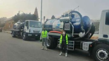 رئيس مياه القناة: طوارئ قصوى وتمركز سيارات الأمطار ببورسعيد والإسماعيلية والسويس رئيس مياه القناة: طوارئ قصوى وتمركز سيارات الأمطار ببورسعيد والإسماعيلية والسويس