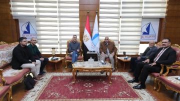 شراكة دولية قوية.. جامعة كفر الشيخ تستقبل وفد إيريز الهولندي لمتابعة مشروع الزراعة الذكية شراكة دولية قوية.. جامعة كفر الشيخ تستقبل وفد إيريز الهولندي لمتابعة مشروع الزراعة الذكية