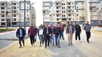 مساعد نائب رئيس الهيئة لقطاع التنمية والإنشاءات يستكمل جولته بمدينة العلمين الجديدة مساعد نائب رئيس الهيئة لقطاع التنمية والإنشاءات يستكمل جولته بمدينة العلمين الجديدة