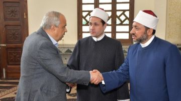 إمام الجامع الأزهر محكما .. بورسعيد الدولية تختبر 73 متسابقة في حفظ القرآن إمام الجامع الأزهر محكما .. بورسعيد الدولية تختبر 73 متسابقة في حفظ القرآن