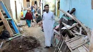 بالصور انهيار جزئي لـ 8 منازل بفرية جريس في المنوفية والأهالي يستغيثون بالصور انهيار جزئي لـ 8 منازل بفرية جريس في المنوفية والأهالي يستغيثون