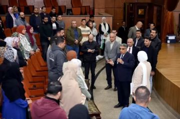 محافظ الدقهلية يتفقد أعمال الدورة التدريبية المكثفة لمديري ومهندسي التخطيط العمراني محافظ الدقهلية يتفقد أعمال الدورة التدريبية المكثفة لمديري ومهندسي التخطيط العمراني