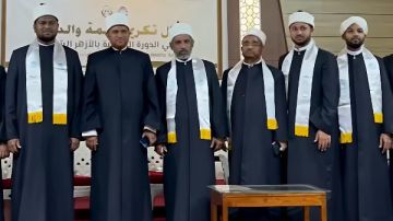 مفتي الهند أبو بكر أحمد المسليار يكرم علماء وأئمة الهند خريجي أكاديمية الأزهر العالمية