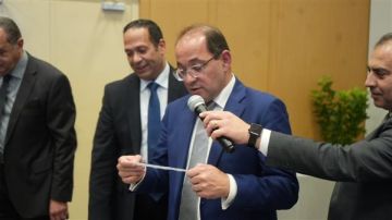 وزير المالية يشهد قرعة تأشيرات الحج للعاملين بالوزارة وزير المالية يشهد قرعة تأشيرات الحج للعاملين بالوزارة