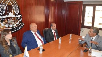 وفد اقتصادي مغربي يزور غرفة القاهرة لبحث سبل تعاون جديدة