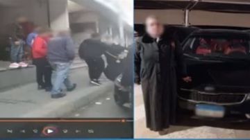ضبط سيدة بتهمة الاعتداء على عامل وادعاء كونها زوجة ضابط (فيديو)