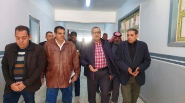 بتكلفة 44 مليون جنيه.. محافظ جنوب سيناء يتابع تشطيبات مدرسة وادي فيران الصناعية صور بتكلفة 44 مليون جنيه.. محافظ جنوب سيناء يتابع تشطيبات مدرسة وادي فيران الصناعية صور