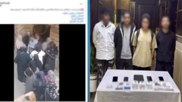 جمعوهم في مخزن خردة.. الداخلية تضبط 4 أشخاص لتوجيههم الناخبين بتحويلات مالية جمعوهم في مخزن خردة.. الداخلية تضبط 4 أشخاص لتوجيههم الناخبين بتحويلات مالية