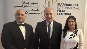 سفير مصر في المغرب يحضر عرض فيلم الست بمهرجان مراكش السينمائي