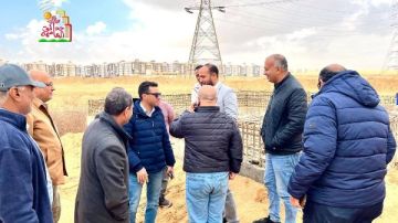 الإسكان: دفع معدلات العمل للانتهاء من خط انحدار صرف صحي في مدينة بدر الإسكان: دفع معدلات العمل للانتهاء من خط انحدار صرف صحي في مدينة بدر