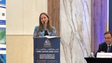 نائبة السفير الإيطالي بالقاهرة: مصر شريك إستراتيجي مهم ومحوري لأوروبا نائبة السفير الإيطالي بالقاهرة: مصر شريك إستراتيجي مهم ومحوري لأوروبا