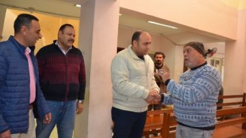 رئيس مياه الشرب بالجيزة يتفقد المركز الطبي لرعاية العاملين