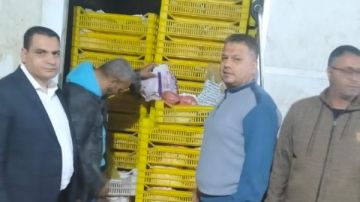 ضبط 30 طن كفتة منتهية الصلاحية قبل طرحها للتداول بالأسواق داخل منشأة مخالفة بأبو النمرس